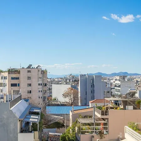 The Owl - Stylish Penthouse - Gazi 1bdrm * Athens