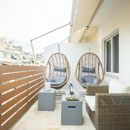 The Olive - Renovated Penthouse - Kipseli *