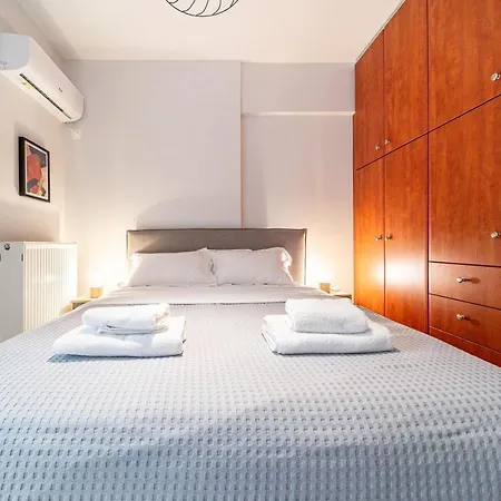Per56 By Smart Cozy - Right Next To The Metro - Parking - Available 24hr Apartment Athens