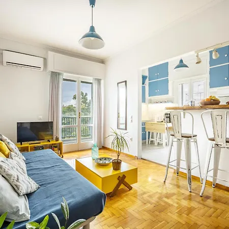 Stunning Acropolis View From A Sunny Renovated