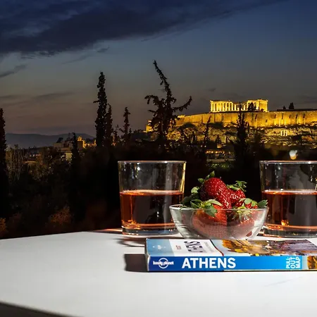 Apartment Stunning Acropolis View From A Sunny Renovated
