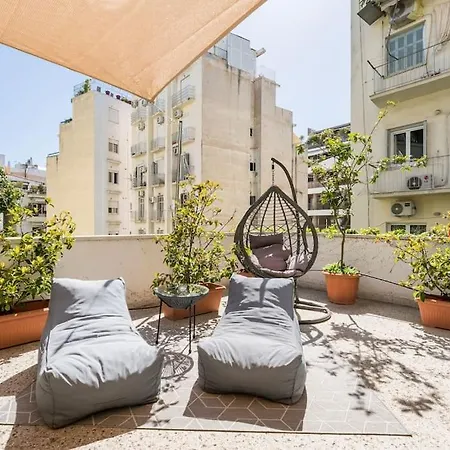 Amazing 3bdr With Unique Roof Garden In Plaka Apartment