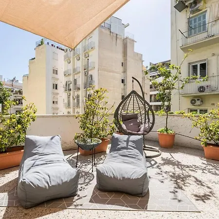 Amazing 3bdr With Unique Roof Garden In Plaka Apartment