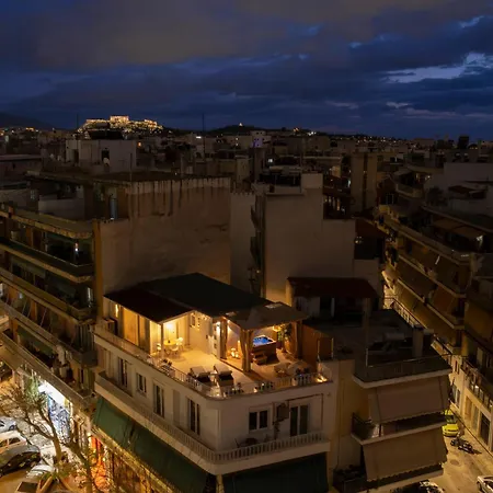 Boutique Luxury Dream Penthouse 5' To Metro Athens