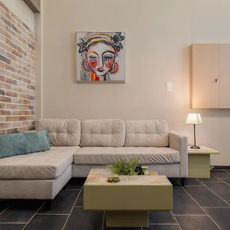 In The Center Of 'a Modern Loft' Apartment Athens