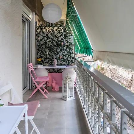 Apartment Lovely 1 Bd Apt In Kalithea With Balcony *