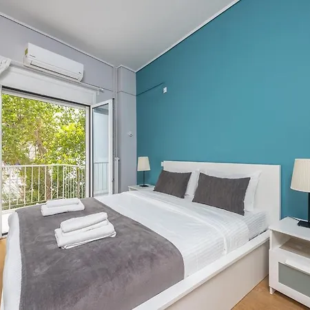 Pame - 2bd & 2ba Home, 4 Min To Acropolis Apartment *
