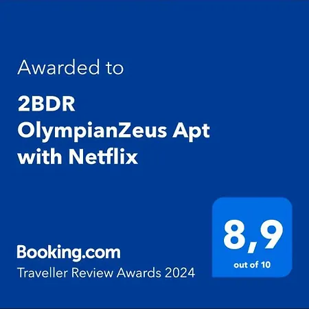 2bdr Olympianzeus With Netflix * Athens