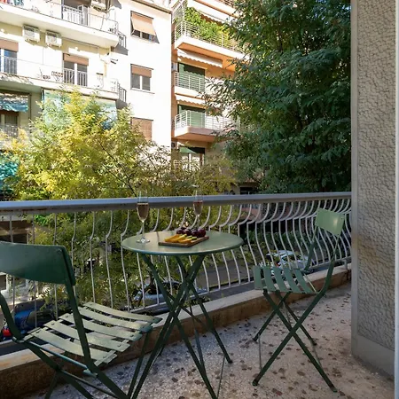Appartamento Artistic Elegance In Athens-pagrati Atene