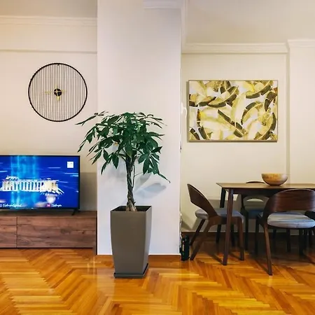 Bright 2 Bdr Pagrati Apartment Athens