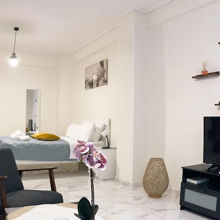 Apartment Nikitara Nook-close To Metro And Train Athens