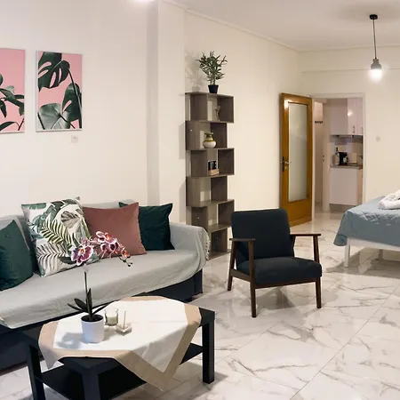 Nikitara Nook-close To Metro And Train Apartment Athens