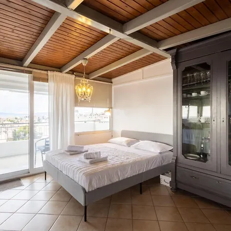Sunny Loft With A Panoramic View Apartment Athens