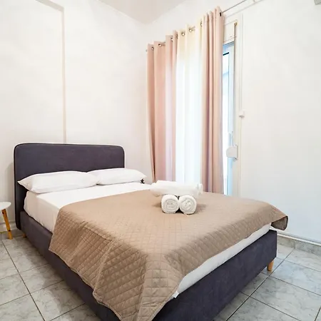 Apartment Neos Kosmos Metro St. 1 Bedroom Semi-basement Flat *
