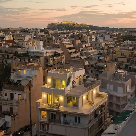 Apartment Penthouse With Private Rooftop And Hot Tub Athens