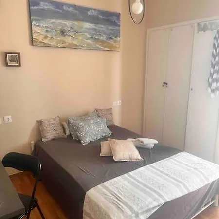 Apartment Relaxing Private Queen With Balcony&view-athenian Riviera *