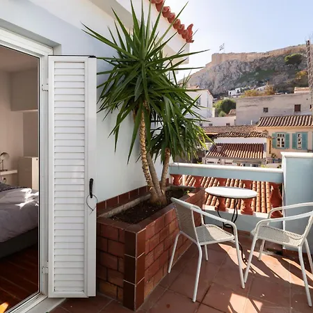 Athenian Getaway In Plaka With Acropolis View By Athenian Homes Appartement Athènes