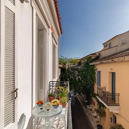Athenian Getaway In Plaka With Acropolis View By Athenian Homes Appartement