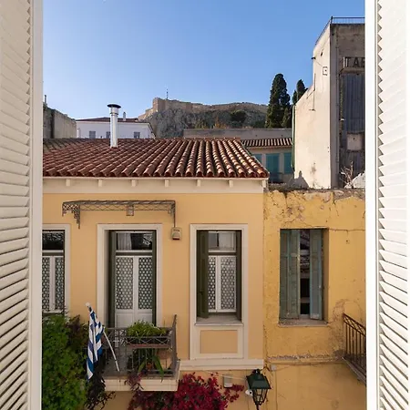 Athenian Getaway In Plaka With Acropolis View By Athenian Homes Appartement *