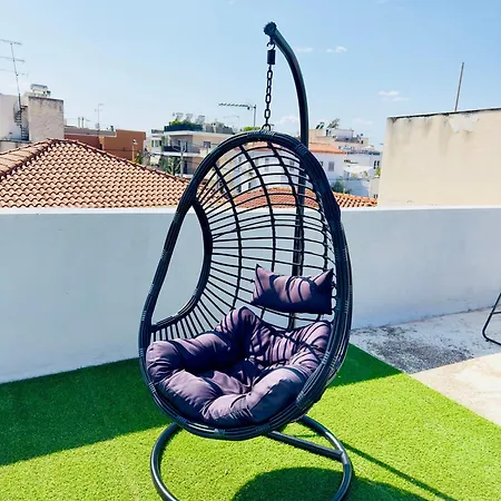 Apartment Yuna Penthouse, 100sqm Private Rooftop Terrasse, Acropolis By Foot *