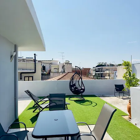 Yuna Penthouse, 100sqm Private Rooftop Terrasse, Acropolis By Foot *