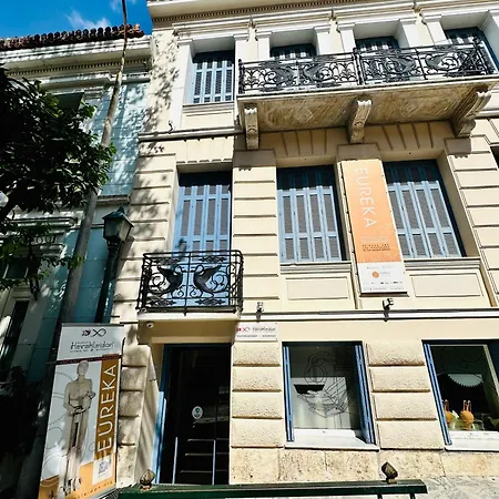 Apartment Yuna Penthouse, 100sqm Private Rooftop Terrasse, Acropolis By Foot Athens