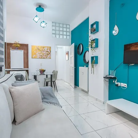 Contemporary 200m From Acropolis 100mbps Netflix Apartment Athens
