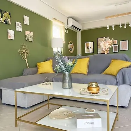Apartment γήινη πολυτέλεια και ηρεμία στο κέντρο των β προαστίων Athens