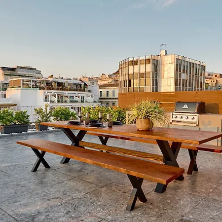 Eclectic Acropolis Rooftop Loft * Athens