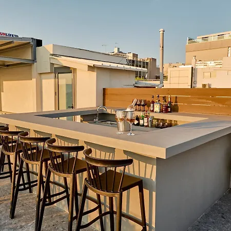 Eclectic Acropolis Rooftop Loft Apartment