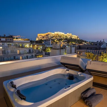 Eclectic Acropolis Rooftop Loft Apartment