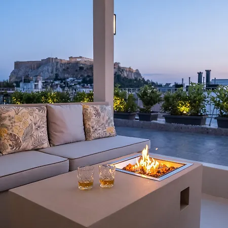 Eclectic Acropolis Rooftop Loft Apartment
