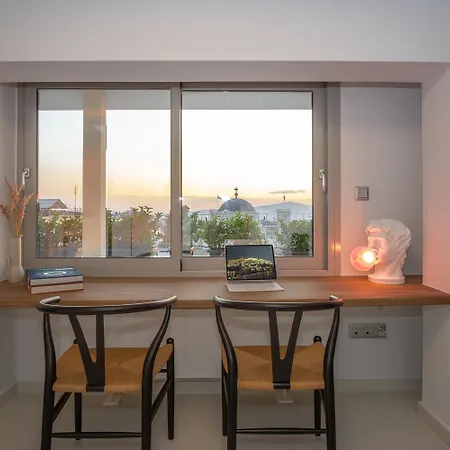 Eclectic Acropolis Rooftop Loft