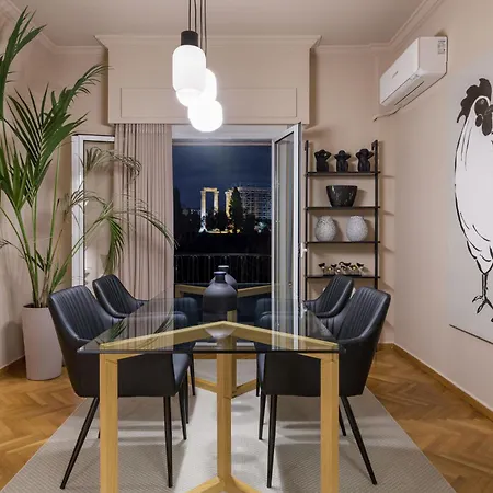 Stylish Flat Overlooking The Temple Of Zeus Apartment *