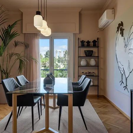 Stylish Flat Overlooking The Temple Of Zeus Apartment