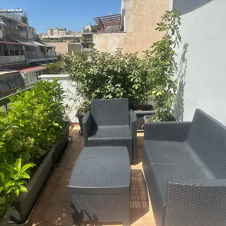 Apartment Emily In - Chic Flat With Terrace Syntagma E1 Athens