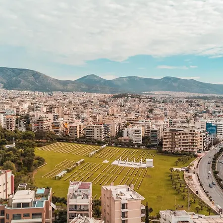 Appartamento Lux Modern ανακαινισμένο 150m από την πλαζ 'έδεμ' Atene