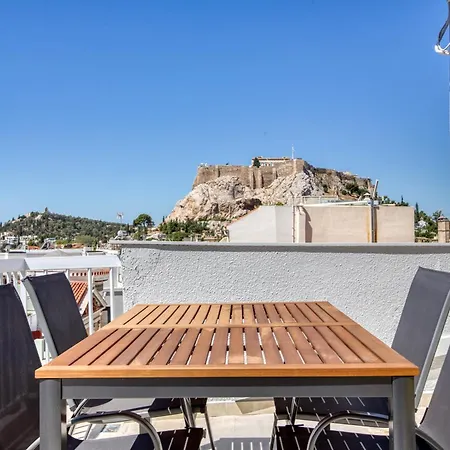 Avgi - Premium Acropolis View - Family Bedroom Daire