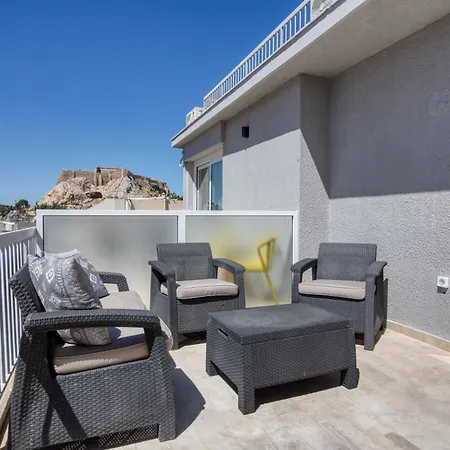 Apartment Selini- Grande Acropolis View - 4season Balcony Athens