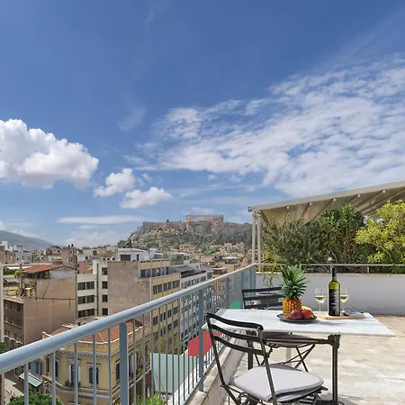 Top-floor With Stunning Views Of The Parthenon