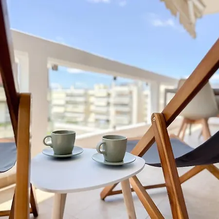 Apartment Pame - Chic Alimos Home, 5 Min Walk To The