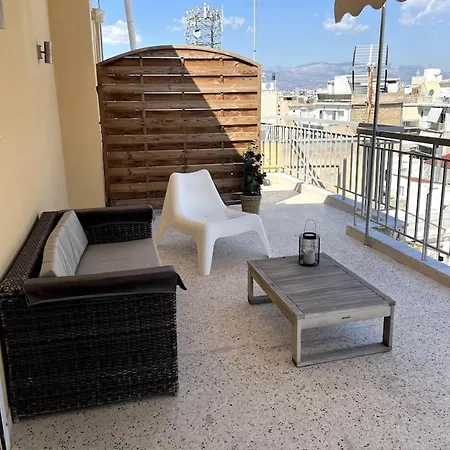 Blue Rooftop With A View Apartment Athens