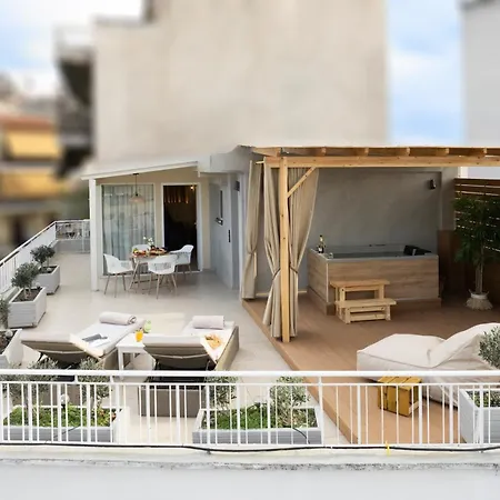 Apartment Boutique Luxury Dream Penthouse 5' To Metro *