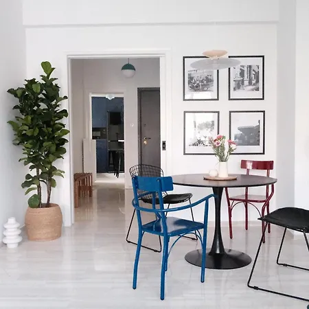 Apartment Unique 2bd Design With Airconditioning Near Acropolis