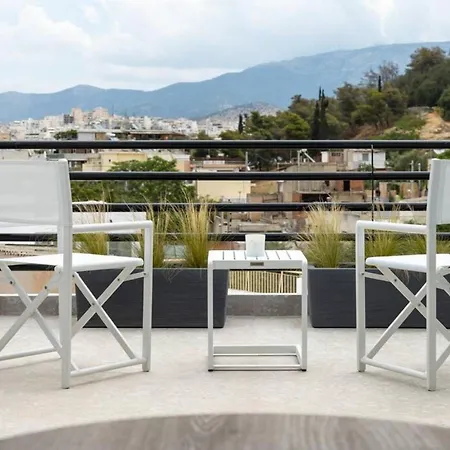 Acropolis Lux View Penthouse Apartment Athens