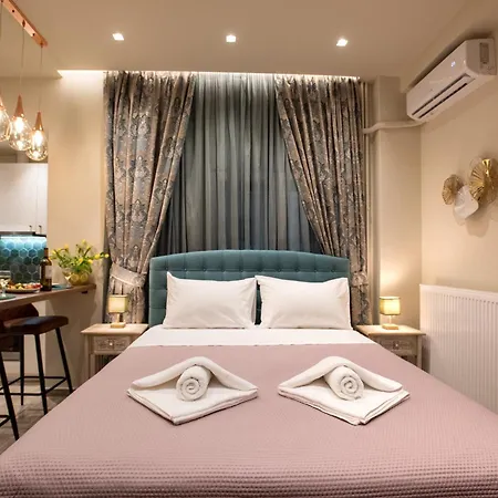 Apartment Blue Ark Romantic Under Acropolis Athens