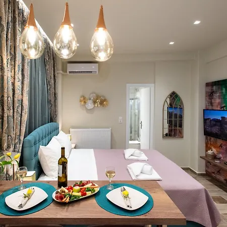 Blue Ark Romantic Under Acropolis Apartment Athens