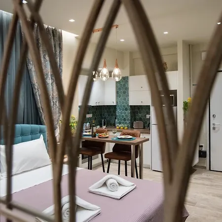 Apartment Blue Ark Romantic Under Acropolis