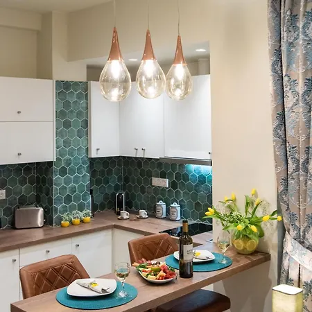 Blue Ark Romantic Under Acropolis Apartment Athens