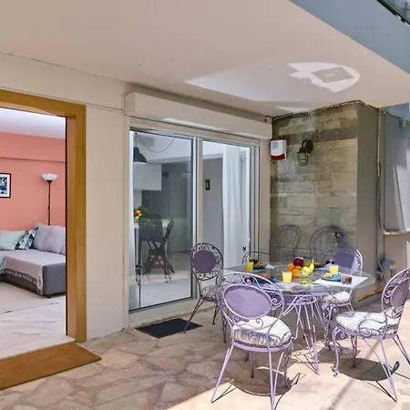 Gly3 65m2 Sunshine Oasis In Glyfada Apartment